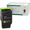 Lexmark Unison Toner Cartridge - Yellow